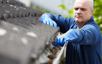 cleaning and inspecting Hardstoft Common roofs