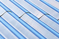 Hardstoft Common corrugated roofing